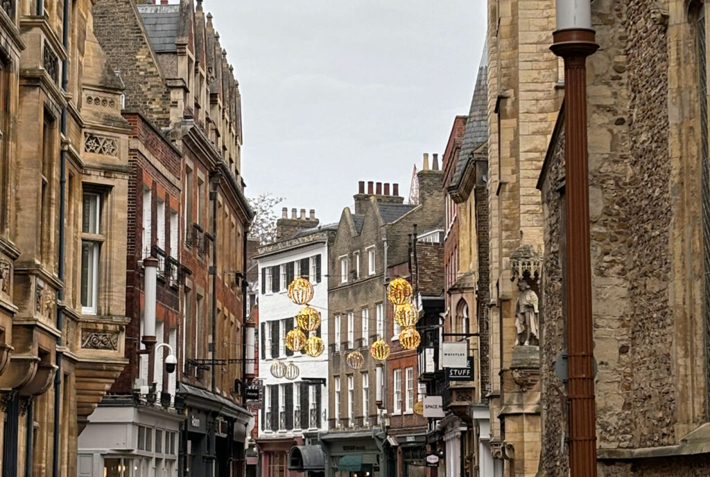 Cambridge street view (캠브릿지의 거리)